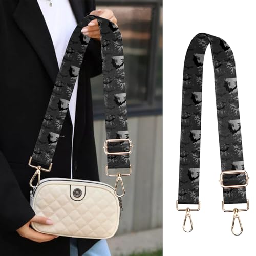 Image of Purse Strap Crossbody Shoulder Straps Adjustable Replacement 1.5 inch Wide for Women Girls Bag Cute Aesthetic