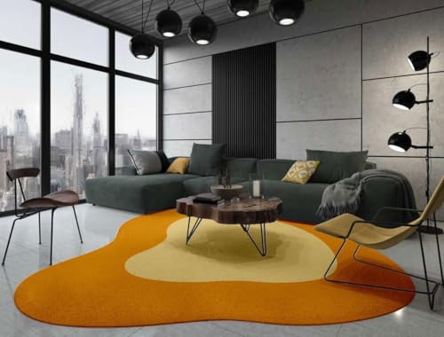 Tapete Decorativo Abstracto Irregular 6ft Polipropileno
