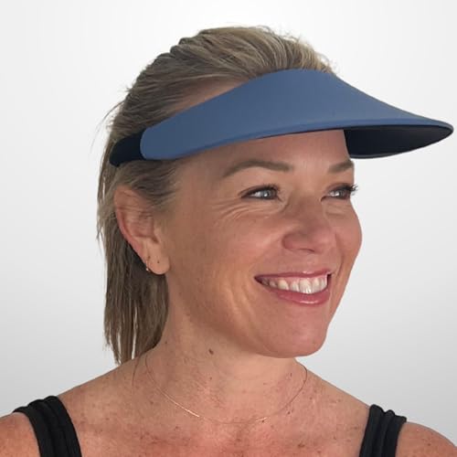 Image of No Headache Sun Visor for Women | Stylish, Lightweight Golf & Tennis Hat | UV Protection for Outdoor Sports & Travel