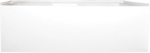 Vista 3 de Aqua Eden VTAP663222R 66-Inch Acrylic 3-Wall Alcove Tub with Right Hand Drain, White