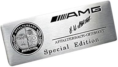 Aluminium Benz Amg Affalterbach Emblem Logo Emblem Logo Emblem Badge Truck Auto Aufkleber Body Affalterbach Aufkleber 2 Stuck Amazon De Auto