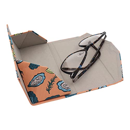 Image of Real Sic Glasses Case for Men and Women - Magnetic Folding Hard Shell Sunglass Holder - Inspired by Activities /Hobbies