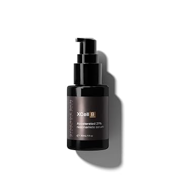 Synergie Skin XCell B, Face Serum with Vitamin B3, 21% Niacinamide Serum, Pore Minimizer, Reduces Fine Lines and Wrinkles, Serum for Uneven Skin Tone, 30 ml