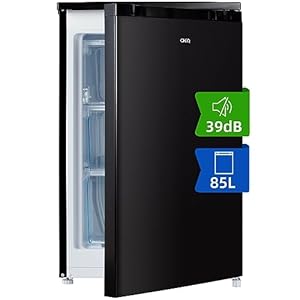 CHiQ CSD90D4D, Vrijstaande Vriezers, Tafelmodel, 85 L, Energieklasse D, 3 lades, 39 dB, 12 Jaar Garantie op Compressor