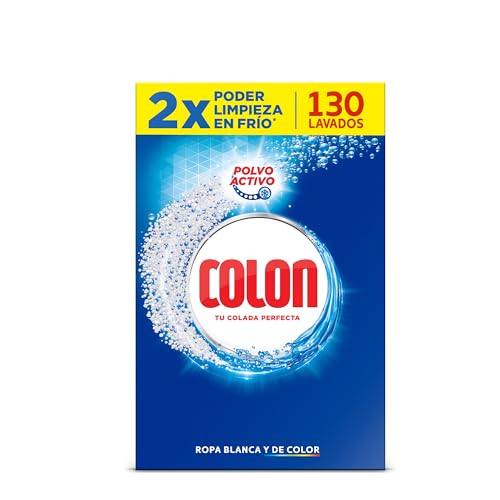 Colon Detergente Polvo, Azul, 130 Lavados, 130 Dosis