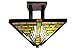 Frank Lloyd Wright 2 Light Semi Flush Mount