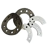 Generic Kettenrad-Halterungs-Set, 49 CC zu 80 CC motorisiertes Zweirad, 9 Löcher