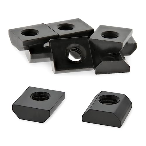 8020, 3203, 15 Series, 5/16-18 Steel Standard Slide in T-Nut - T Slot Accessories for 80/20 Aluminum Extrusion - Hardware Nuts (25 Pack)