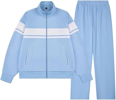 Amazon | [D.IIZOO] 長袖 ジャージ 上下セット メンズレディース