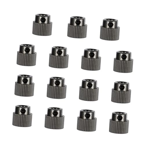 OATIPHO 15pcs Stainless Steel 36 Teeth Extruder Feeder Gear for 3d Printers Sturdy Drive Wheel Parts with Wide Compatibi