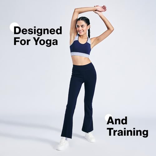 Image of NYKD (NYK904 Ultimate High Impact Non Wired & Padded Sports Bra for Women | Bounce Control with Quick Dry Formula & Multiway Straps | Ideal for Gym, Workout & Yoga