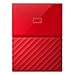 WD 3TB Red My Passport Portable External Hard Drive - USB 3.0 - WDBYFT0030BRD-WESN