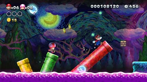 New Super Mario Bros U Deluxe Nintendo Switch game - platform avontuur, multiplayer, actie - Afbeelding 5