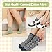GGSTDDUP 6 Pairs Women Ruffle Striped Frilly Socks, Cute Checkered Ankle Sock for Women Cotton Knit Casual Crew Socks Size 5-9