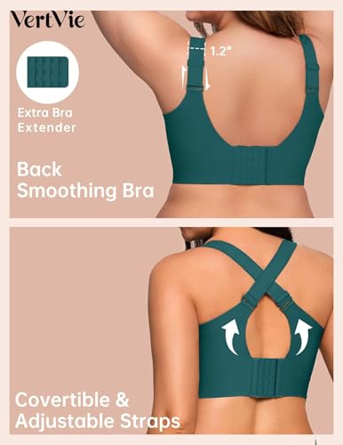 Image of Vertvie Jelly Bras for Women No Underwire Minimizer Support