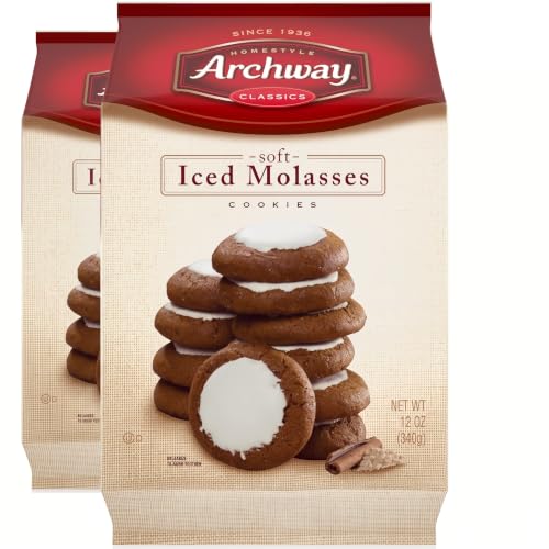 Archway Archway Iced Molasses Cookies, 12 Ounce (Pack of 2)