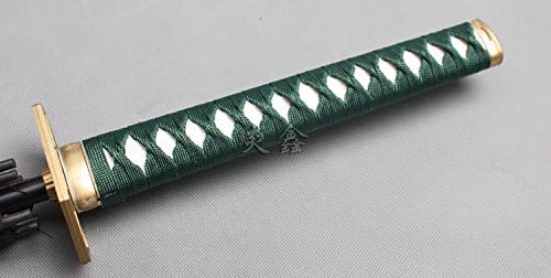 Vista 3 de S2717 ANIME KYOUKA SUIGETSU AIZEN SOUSUKE SAMURAI SWORD UMBRELLA 39.5 pulgadas, negro