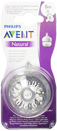  Philips Avent SCF040/27 Lot de 2 tétines Natur...