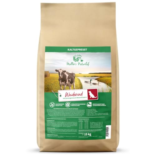 Müller's Naturhof* - Weiderind - Traditionell Trockenfutter Hunde 2X 15kg