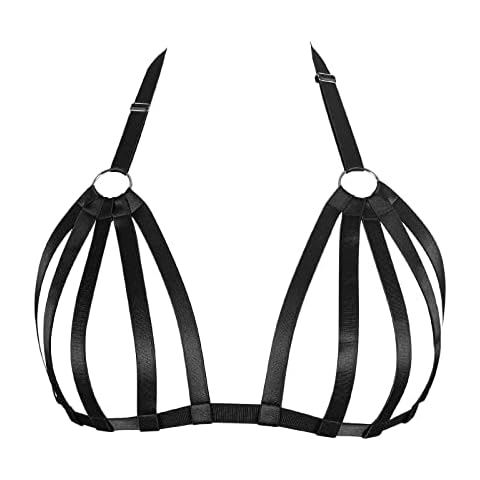 Punk Plus Size Plump Body gothic harness Cover