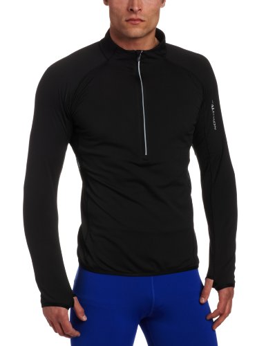 Salomon Couche intermédiaire XR 3/4 Zip pour homme, Noir, XXL
