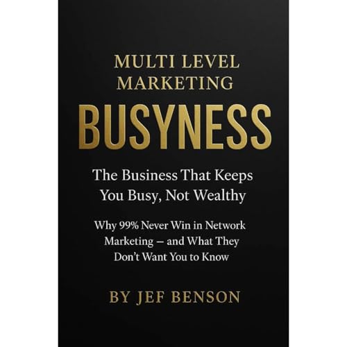 Multi Level Marketing BusyNess Audiolibro Por Jef Benson arte de portada