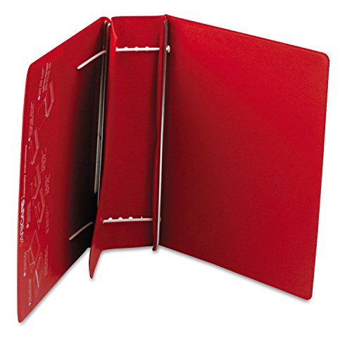 Charles Leonard Fichário expansível para 1.500 folhas, 21 x 28 cm, vermelho (61603)