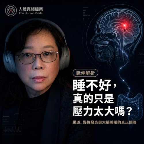 延伸解析｜睡不好，真的只是壓力太大嗎？｜腸道、慢性發炎與大腦睡眠的真正關聯