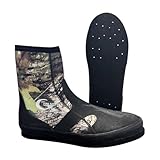 [MORGEN SKY] ウェーディングシューズ フエルト底 フィッシングブーツ スパイク 渓流釣り 3mm保温防寒 滑り止め YZ004 (28.0cm)