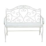 Assise confortable pour deux personnes : ce banc de jardin mesure 103 x 53 x 94 cm, ce qui permet à deux adultes de se reposer confortablement. L'accoudoir et le dossier s'inclinent ergonomiquement pour une position assise détendue et un bon soutien du dos. Il offre suffisamment d'espace pour profiter de vos loisirs confortablement et de vos activités de plein air en famille ou entre amis.