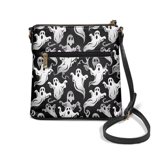 Image of Leather Purses for Women, Leather Hobo Bags for Women Travel Sling Purse Triple Zippered Pockets Shoulder Bag