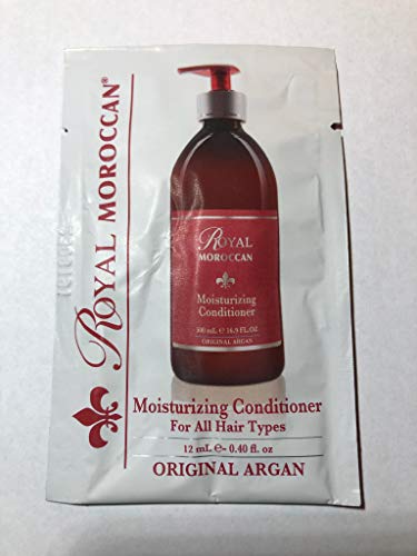 Moisturizing Conditioner Royal Moroccan Hair Products - Moisturizing Conditioner For Dry and Colored Hair 12 ml fl.oz , Base of Moroccan Argan oil, For color â€“ Treated Hair, Frizzy Hair.
