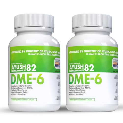Image of Ayush 82 DME-6 | Diabetes Care Ayurvedic Medicine | Supports Healthy Blood Sugar Levels | Approved by Ministry of AYUSH | 2 Month Course, 240 Tablets