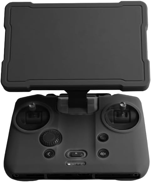 Mavic 4 PRO Silicone Case Cover for DJI RC Pro 2 Remote Control, Dustproof Cover Silicone Protective Case Compatible with DJI Mavic 4 PRO Protector Shell Accessory (Black)