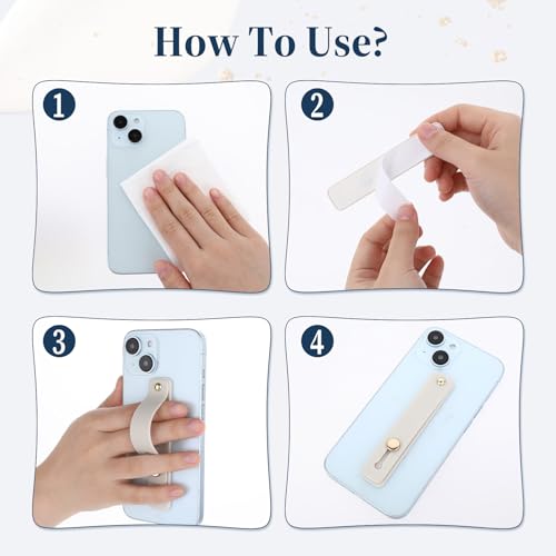 Handy Fingerhalter Innohhustle – 6 Stück Fingerhalterung für Smartphones