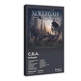 C B A Rapper Kollegah Albumcover-Poster, Leinwand, Poster, 