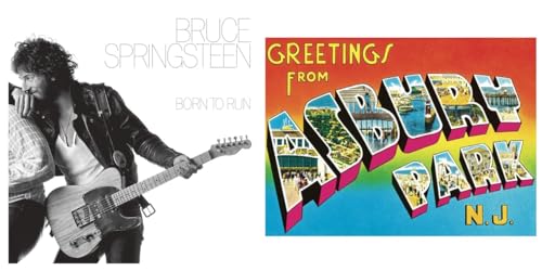 Album Art for Born to Run / Greetings From Asbury Park, N.J. (2 Vinyl Bundle) by Bruce Springsteen