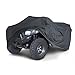 Produktbild JenNiFer Wasserdicht Motorradfahrrad-Pu-Cover Quad ATV Vehicle Scooter Motor Bike Universal Black M XL - M