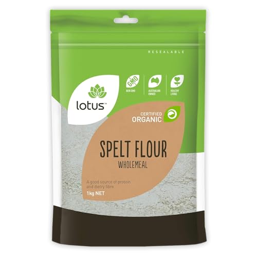 L@ JAS I[KjbN Xyg ΉPS I[XgAY 1kg Certified Organic Wholemeal Spelt Flour from Australia