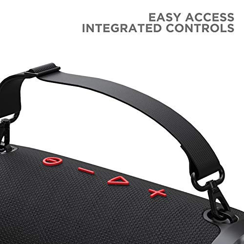 Image of boAt Stone 1500 40W Portable Wireless Speaker with Roaring Sound, Dual EQs, Type-C Charging, Up to 8H Playback & IPX6 Water & Splash Resistance (Active Black)