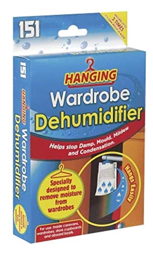 Wardrobe Dehumidifier Small Space Bags To Stop Mould Mildew Moisture Absorber Condensation Damp Remover Improve Air Quality Small And Discreet Use Inside Wardrobes Store Cupboards Drawer Car