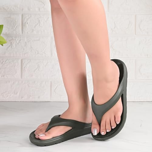 Image of DOCTOR HEALTH SUPER SOFT Mahndi Floats women soft slippers with mild acupressure | Comfortable, stylish, and bright colorful flip flops | Lab tested Cushion and Bounce | Cushioned Footwear