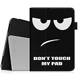 Fintie iPad mini 1/2/3 Case - Folio Slim Fit Stand Case with Smart Cover Auto Sleep / Wake Feature for Apple iPad mini 1 / iPad mini 2 / iPad mini 3, Dont Touch