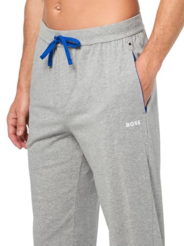 BOSS Calça jogger masculina Mix&Match Lounge, Caxemira cinza, G