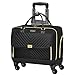 Ytonet Business Trolley Damen mit 4 Spinner-Räderm, Laptop Trolley 17.3 Zoll für Damen, Aktenkoffer mit Rollen mit Organizer-Tasche Zahlenschloss Pilotenkoffer mit Rollen für Reisen Arbeit, Schwarz