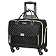 Ytonet Business Trolley Damen mit 4 Spinner-Räderm, Laptop Trolley 17.3 Zoll für Damen, Aktenkoffer mit Rollen mit Organizer-Tasche Zahlenschloss Pilotenkoffer mit Rollen für Reisen Arbeit, Schwarz