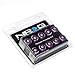 NRG Innovations FW-100PP Purple Fender Washer Kit, Set of 10 (Rivets for Plastic)