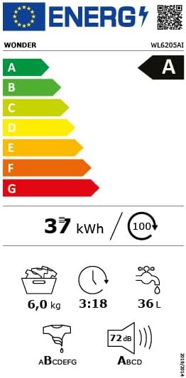 Wonder WL6205AI Energy Label