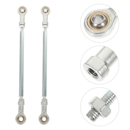 Barra de acoplamiento Alipis metálica de dos piezas con rosca M8 x 1.25 duradera 3