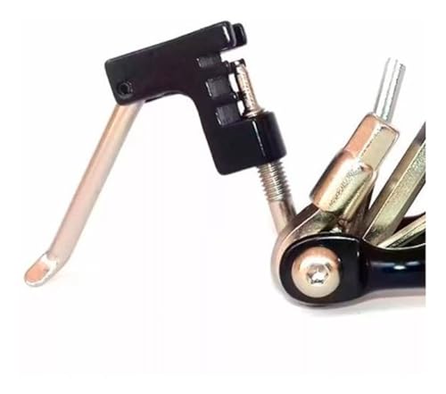 Jogo De Chaves Para Bike Bicicleta Tipo Canivete 12 Funções Kit Ferramentas Corrente